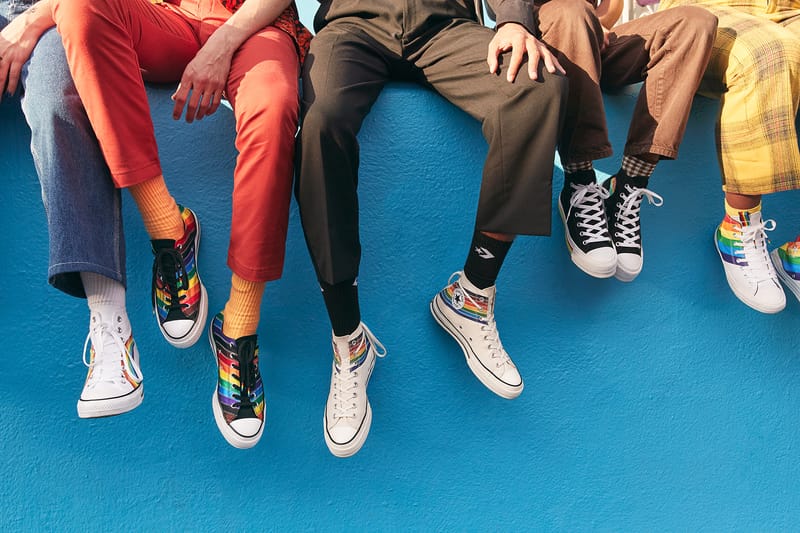 Converse pride month on sale