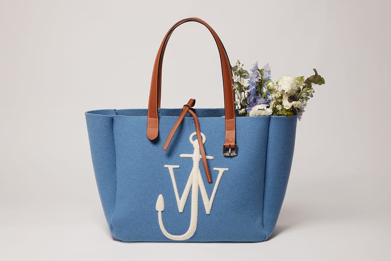 トートバッグ J W ANDERSON Printed Canvas Tote Bag Blue HB0498FA0405800 HB MUSINSA | J.W.ANDERSON Printed Canvas Tote Bag - Blue