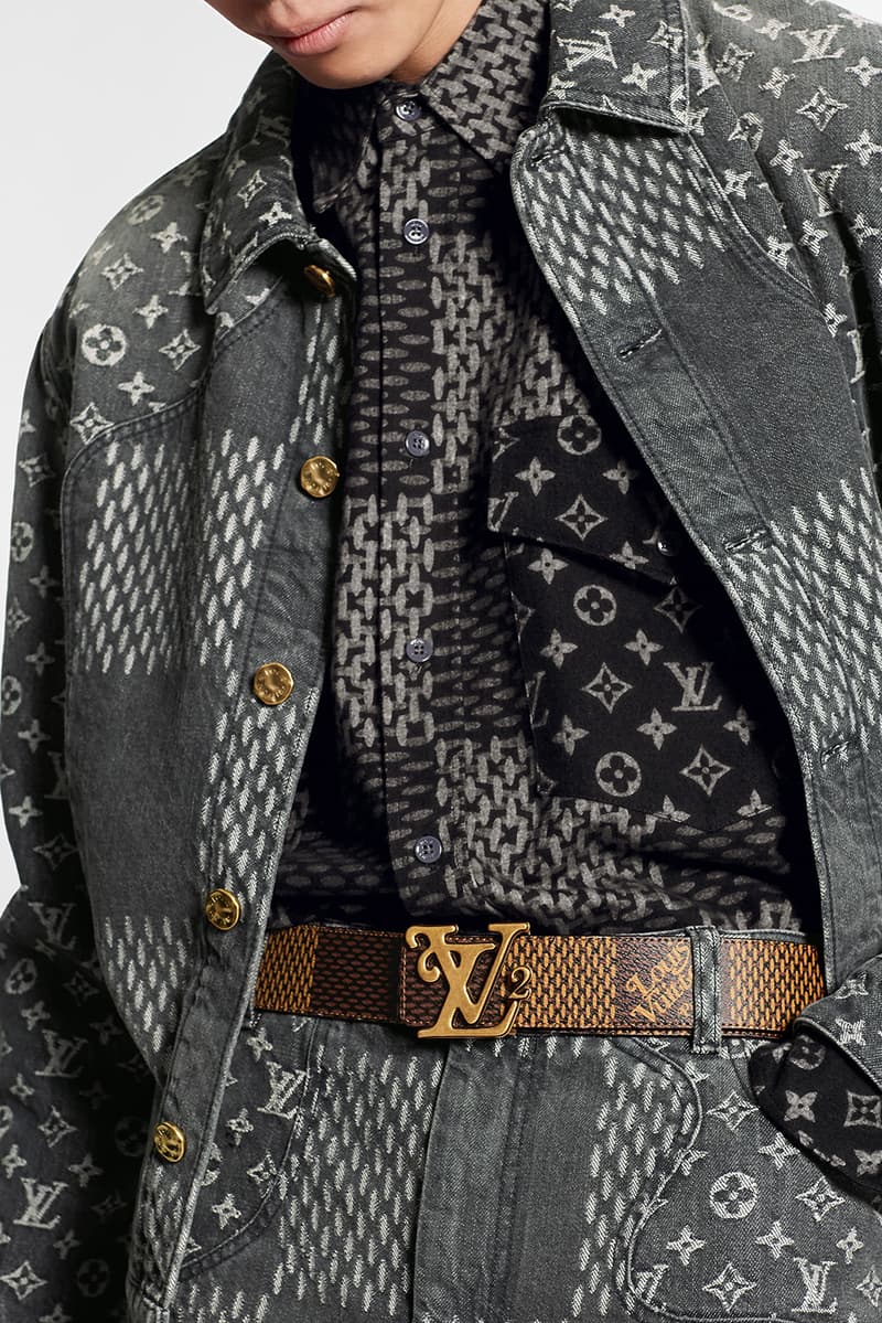 Louis Vuitton X Nigo Denim Jacket Black Natural Resource Department