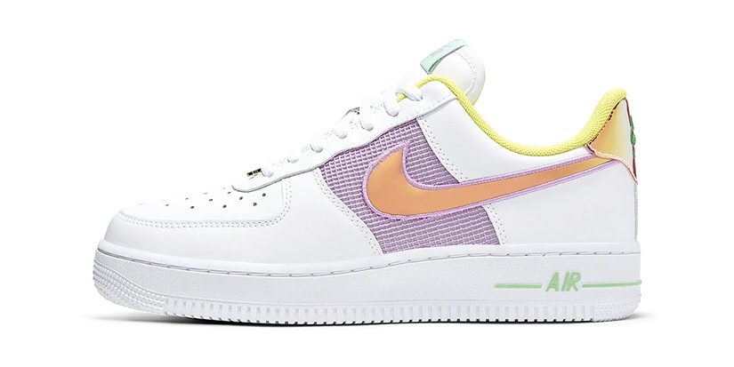 nike air force pastel purple