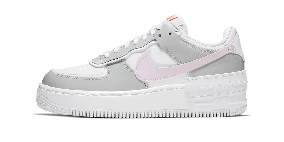 Nike Air Force 1 Shadow Photon Dust/Pink Foam Hypebae