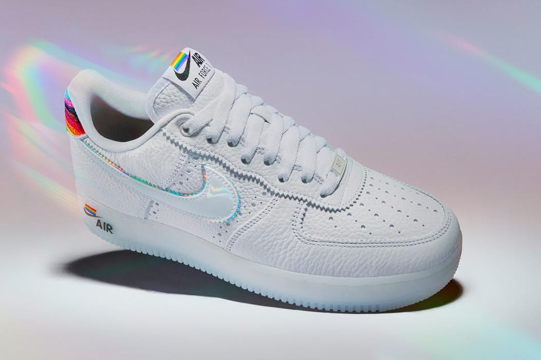 Nike Honors Pride Month With Rainbow Air Force 1 | HYPEBAE