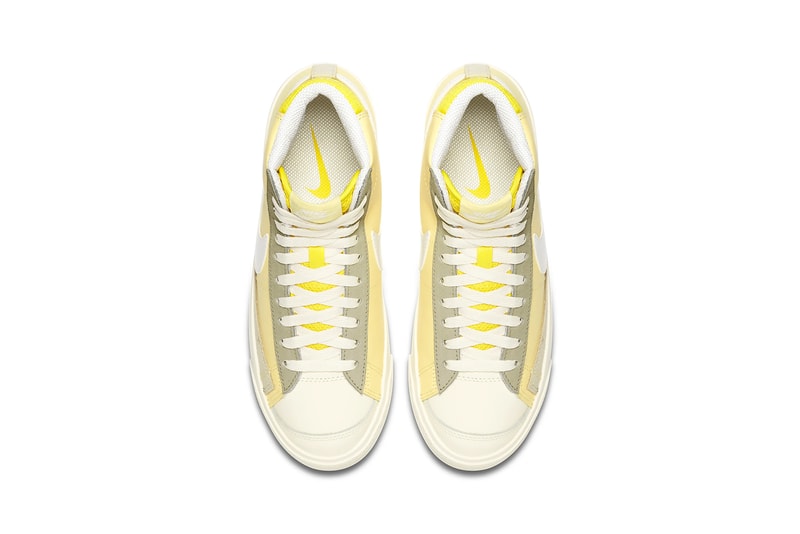 Nike Blazer Mid '77 Pastel Yellow/White Release Hypebae