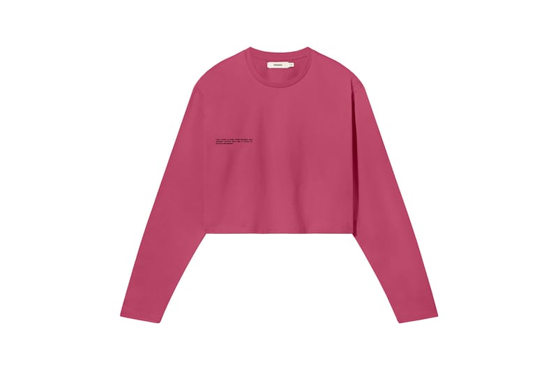 Pangaia cropped sweatshirt online