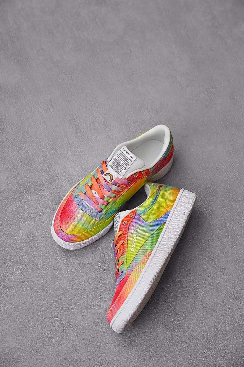 Reebok pride top shoes