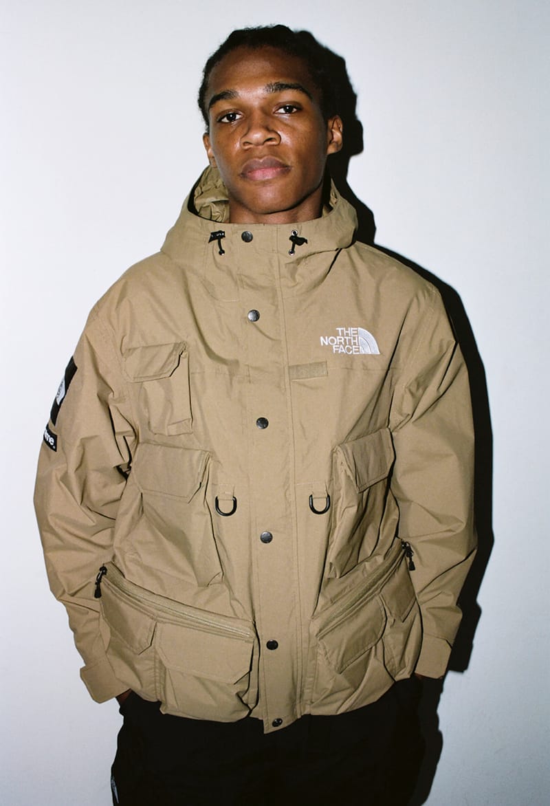 Supreme the north face cargo sale jacket gold