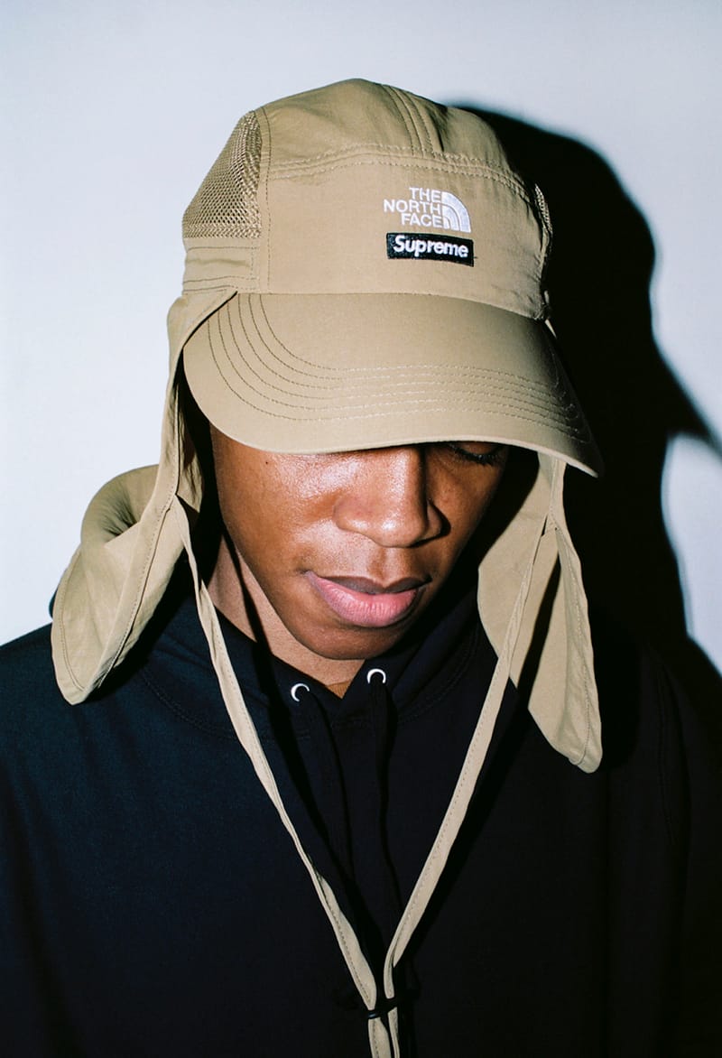 North face x supreme cheap bucket hat