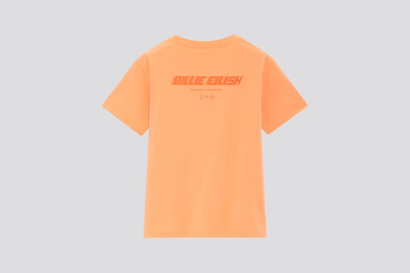 Billie eilish uniqlo hot sale orange