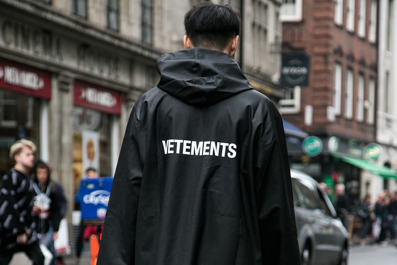 Vetements instagram hotsell