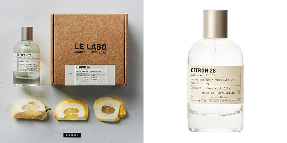 Le Labo Reveals Seoul-Exclusive "Citron 28" | Hypebae