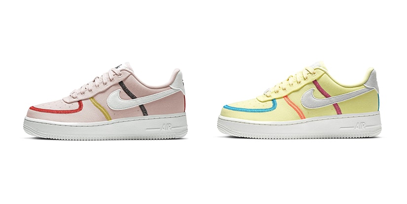 nike air force 1 pink and orange