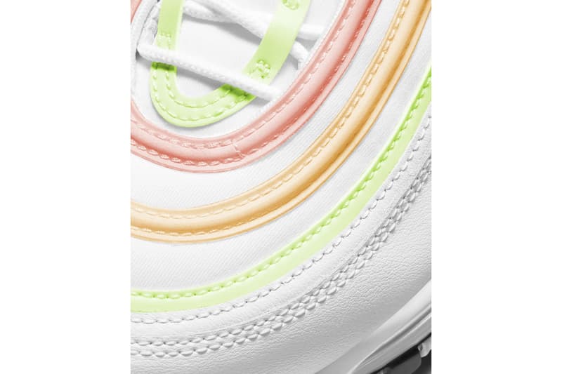 nike air max 97 essential white melon tint