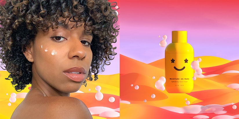 moisture on mars hydrating face cream