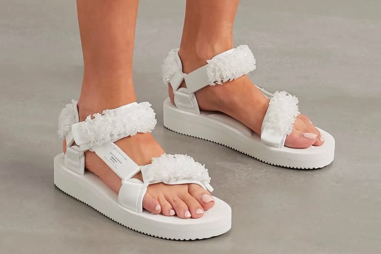 Cheap on sale velcro sandals