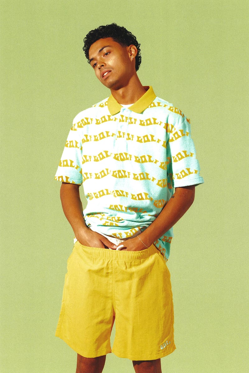 Golf wang best sale yellow shirt