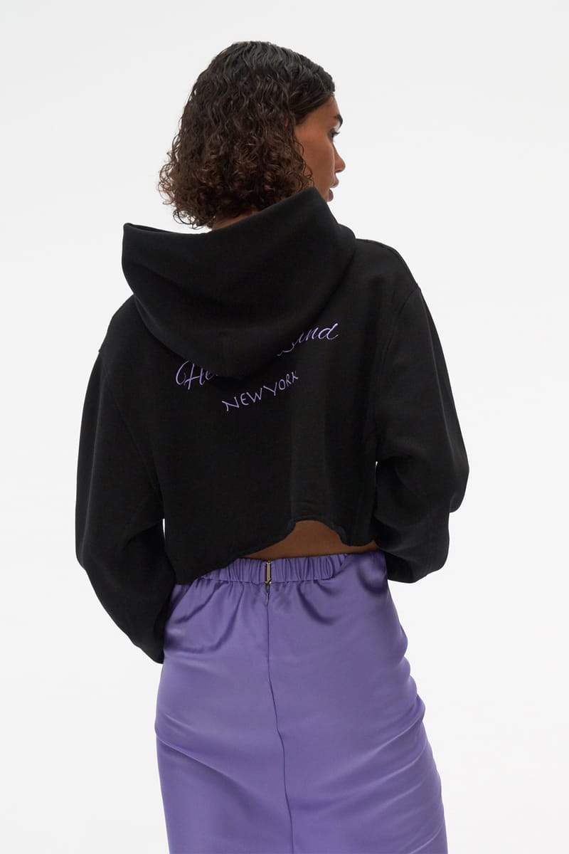 Helmut lang best sale hoodie purple