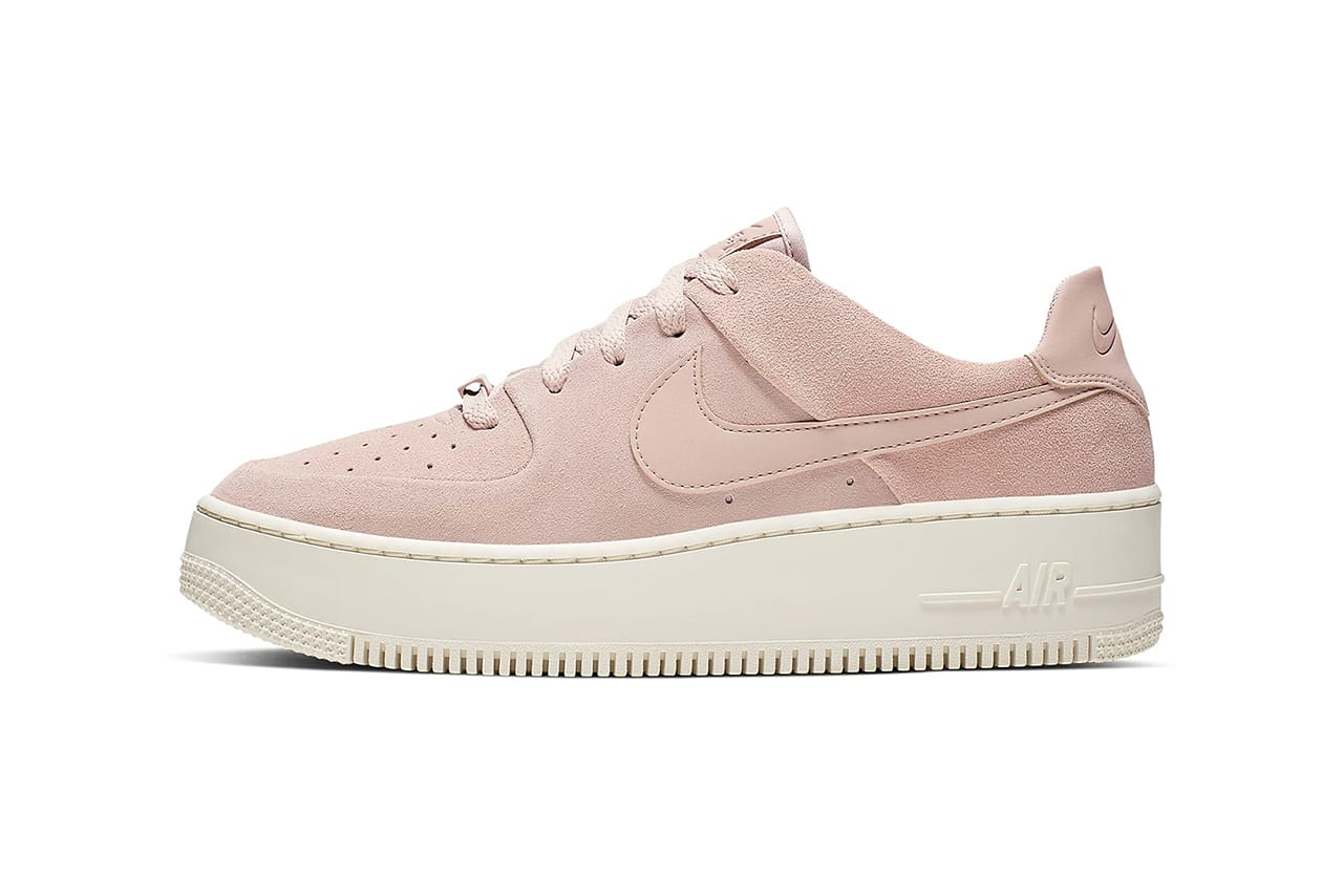 Nike Air Force 1 Sage Low Pink/Neon Green/White | HYPEBAE
