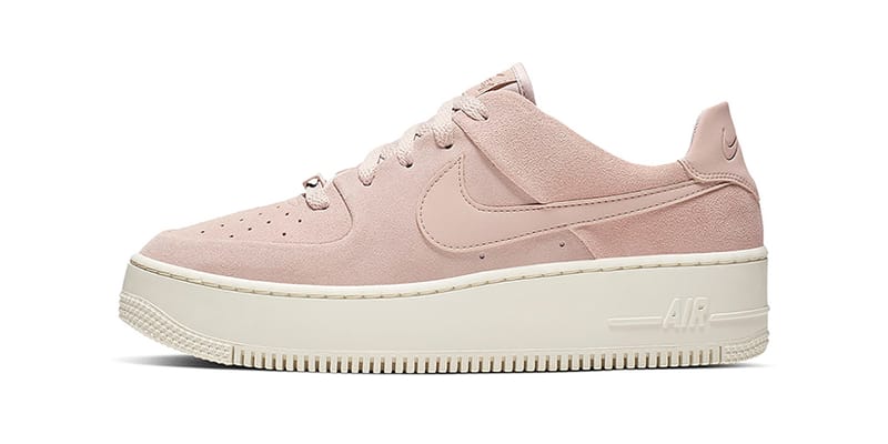 Pink air force store 1 sage