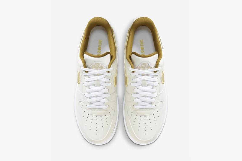 Nike Japan Gold & White Air Force 1'07 LV8 | Hypebae