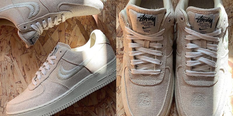 Stussy x Nike Air Force 1 Collaboration Release | Hypebae