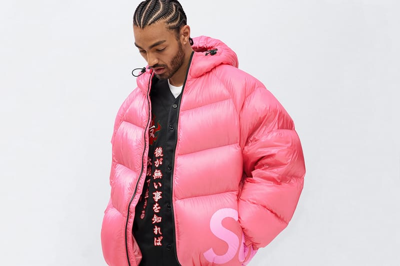 Supreme hot sale pink jacket