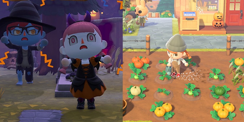 Animal Crossing New Horizons Halloween Update HYPEBAE