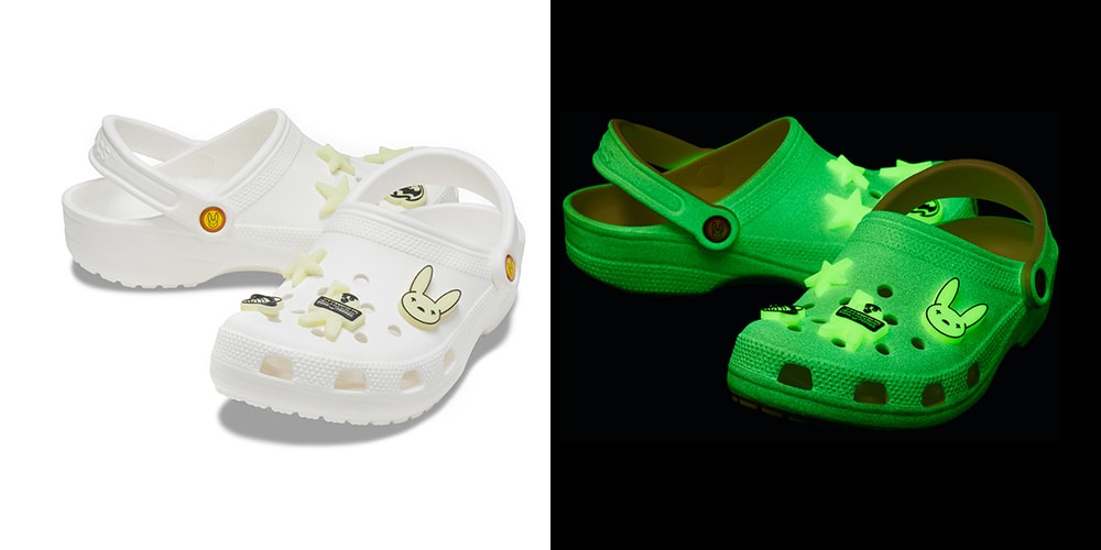 Bad Bunny x Crocs to Drop GlowintheDark Clogs Hypebae