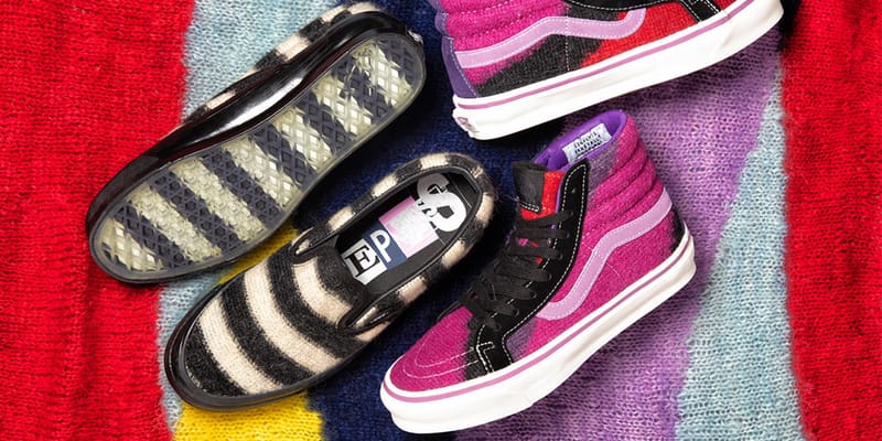 Concepts x Vault by Vans Mohair Sk8-Hi & Slip-On | Hypebae