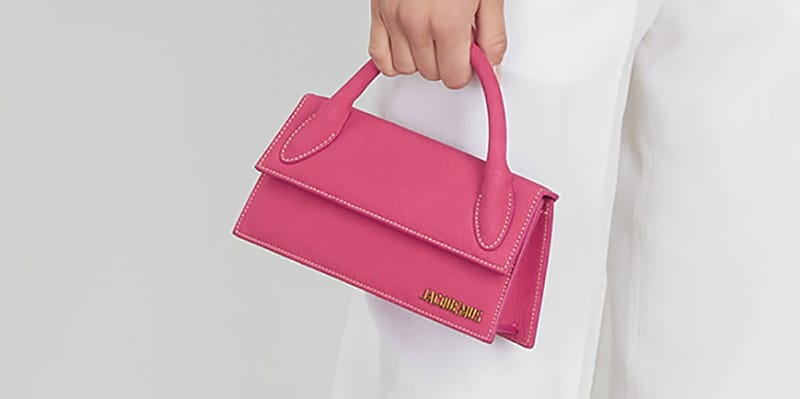 Jacquemus top handle online bag