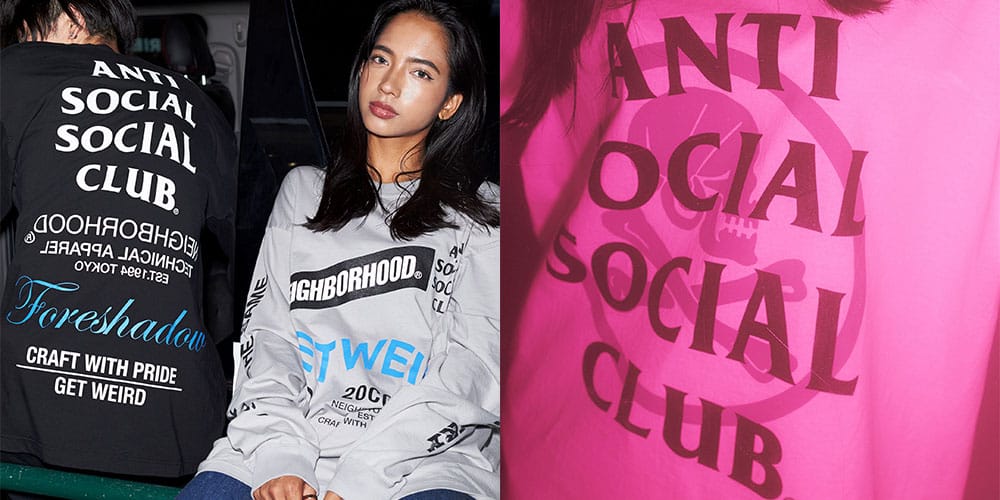 NEIGHBORHOOD x Anti Social Social Club Collab | HYPEBAE
