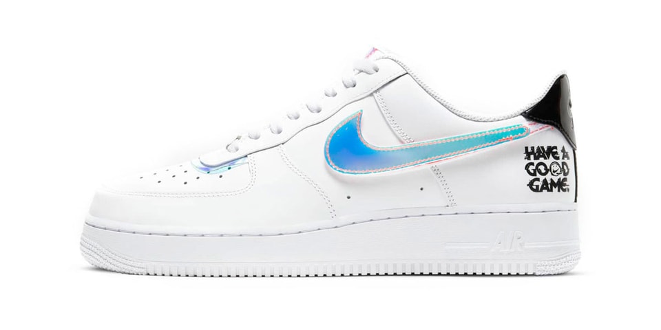 Shop Nike's Holographic Air Force 1 Good Game Pack | Hypebae
