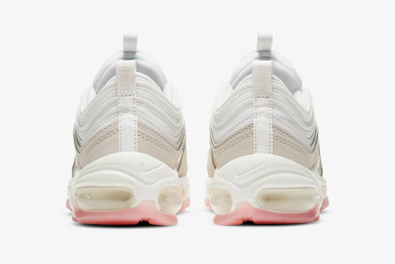 Air max 97 white sale pink