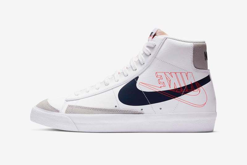 Hypebae Nike Blazer Mid 77 Sneakers White Brown Release