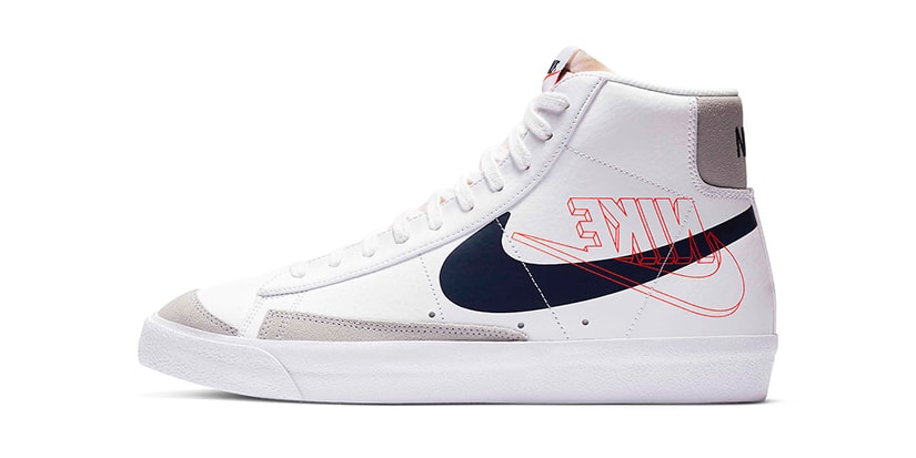 nike blazer mid 77 brown white pregame