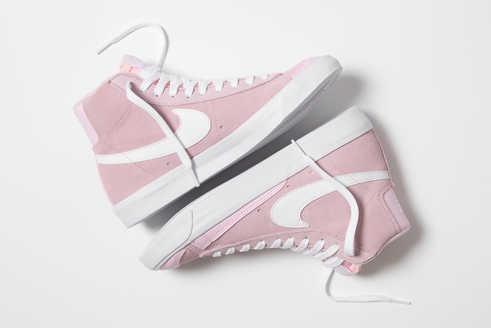 Nike Women's Blazer Mid '77 Vintage Pink Foam/White DC1423600 Sneaker