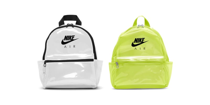 Clear shop bookbag nike