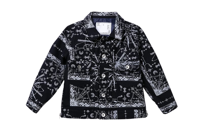 贈り物 sacai × Dr. Woo Bandana Print Blouson ジャケット・アウター - statcaremc.com