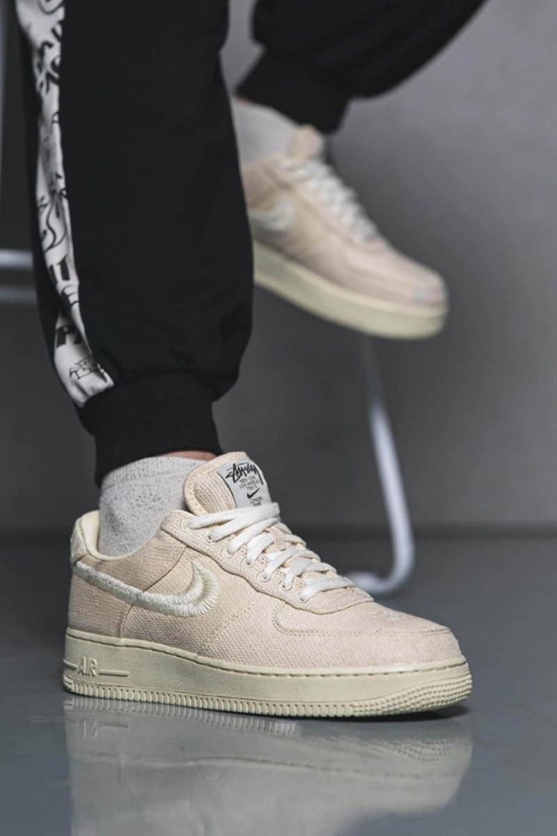 airforce 1 stussy fossil