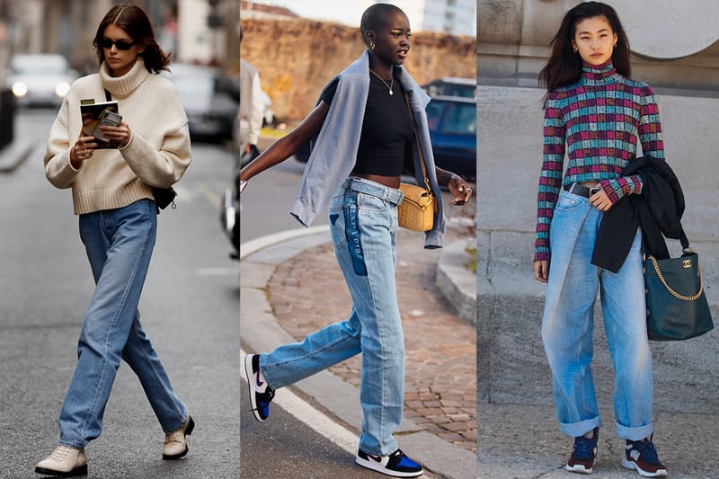 Outfits with loose clearance jeans