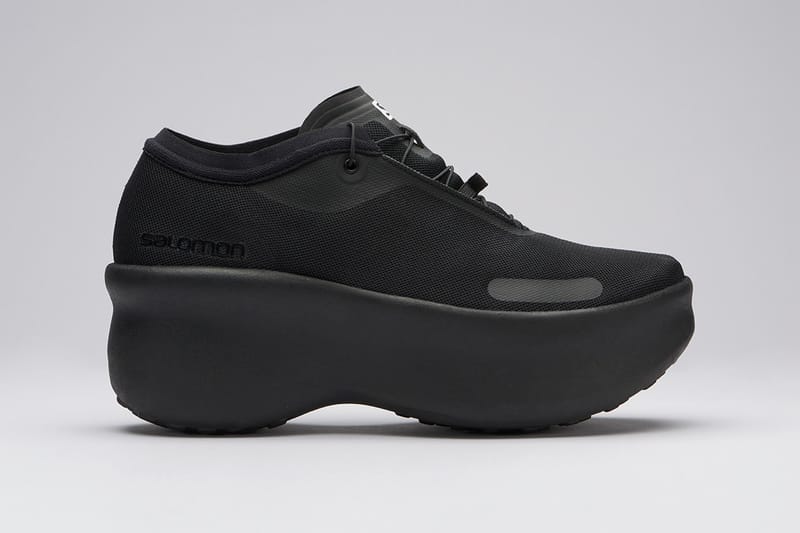 靴 comme des garcons salomon 25.5 Comme Des Garçons x Salomon logo-print low-top Sneakers