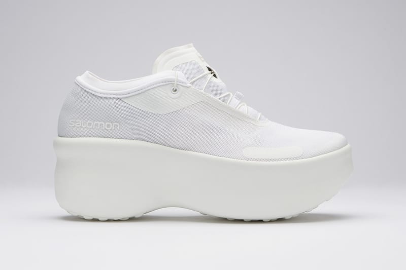 Comme de sale garcons platform sneakers