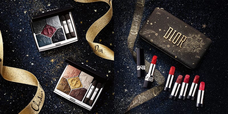 Dior cheapest golden night holiday gift set 6 lipstick bundle