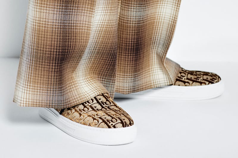 Dior Solar Slip-On Sneakers Blue/Red/Bronze Drop | Hypebae