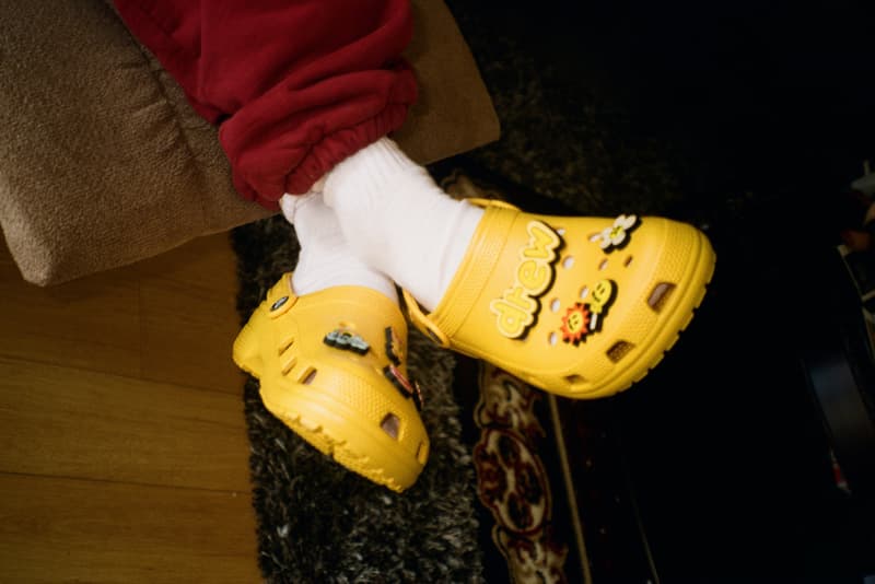 crocs x justin bieber x drew lavender