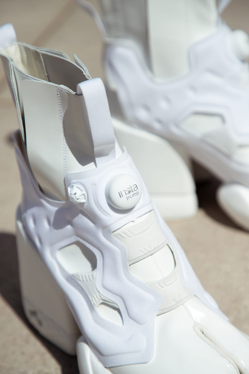 Maison Margiela]Reebok Tabi Instapump Chunky スニーカー (Maison