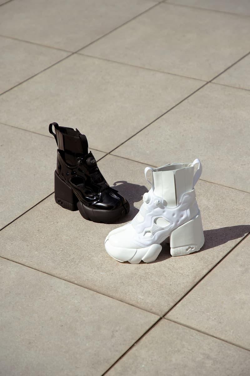 reebok maison margiela tabi shoes