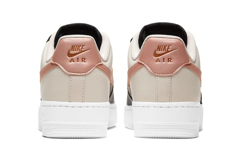 Nike air force pink beige on sale