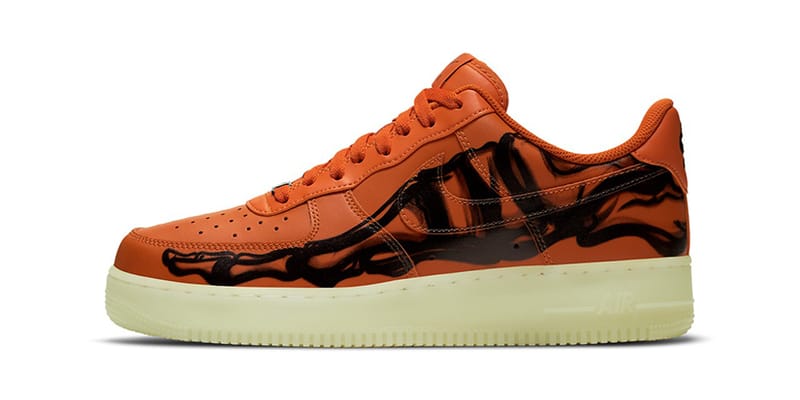 Nike air force deals 1 orange camo