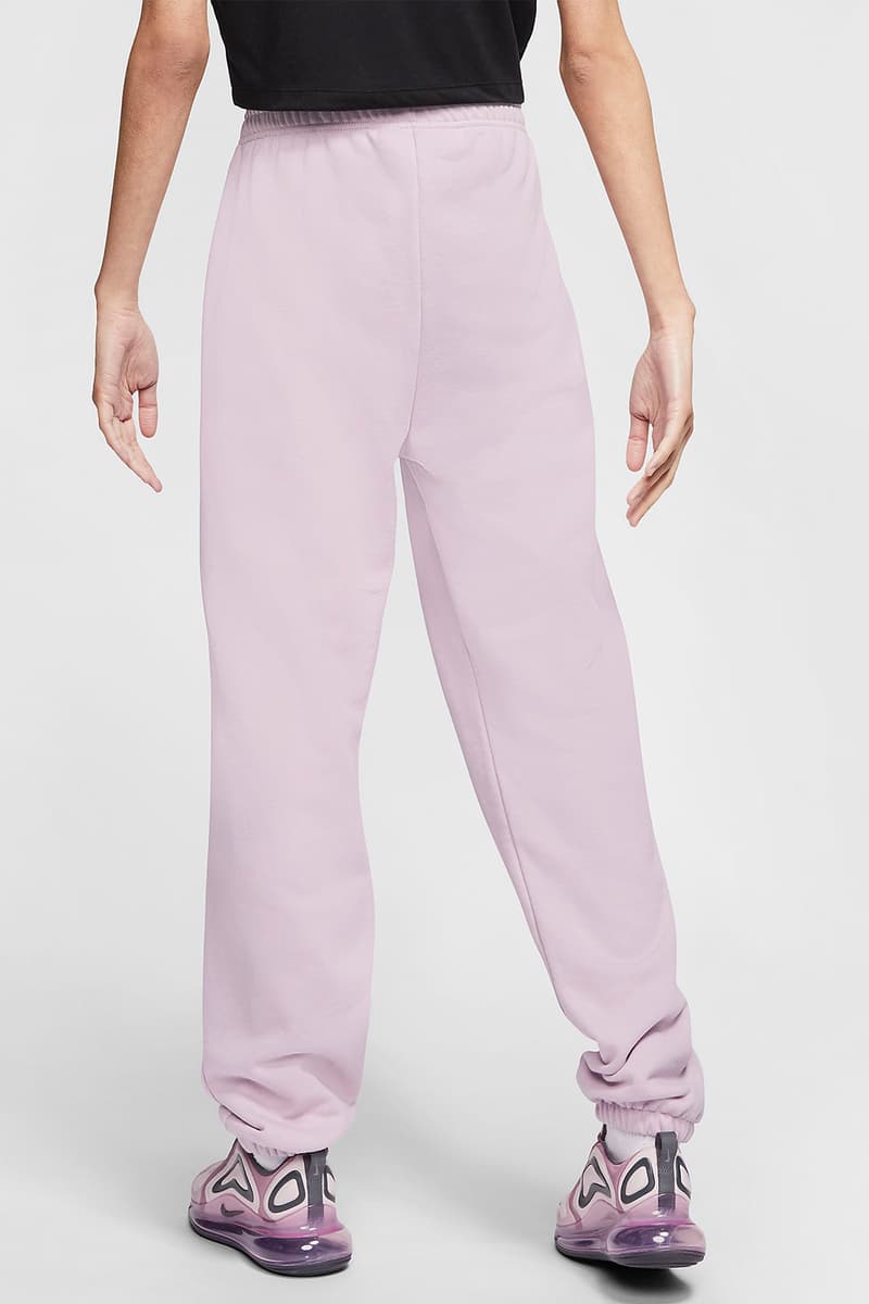 purple nike sweatpants womens