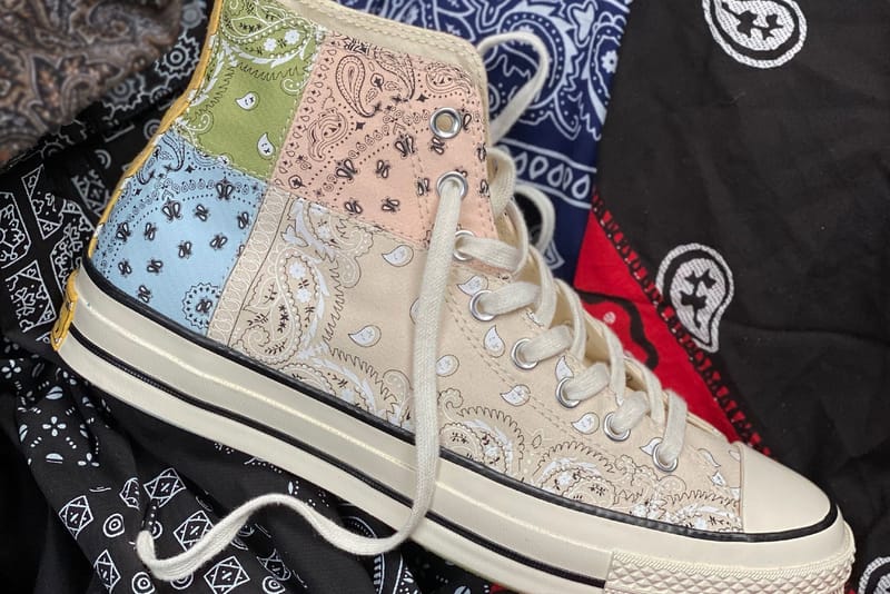 Converse paisley top